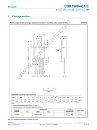 BUK7908-40AIE Datasheet Page 12