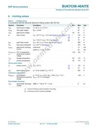 BUK7C06-40AITE Datasheet Page 4