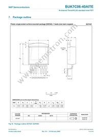 BUK7C06-40AITE Datasheet Page 12