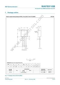 BUK7E07-55B Datasheet Page 10