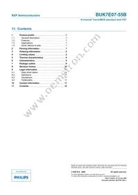 BUK7E07-55B Datasheet Page 13