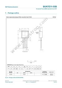 BUK7E11-55B Datasheet Page 11