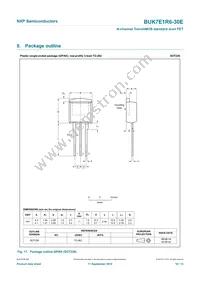 BUK7E1R6-30E Datasheet Page 11