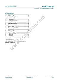 BUK7E1R6-30E Datasheet Page 14