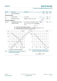 BUK7E1R8-40E Datasheet Page 3