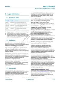 BUK7E2R3-40E Datasheet Page 11