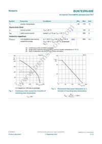 BUK7E2R6-60E Datasheet Page 3