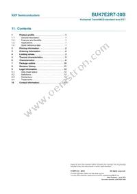 BUK7E2R7-30B Datasheet Page 15