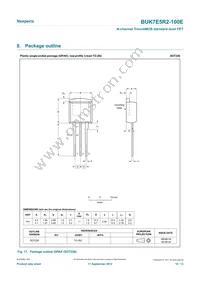 BUK7E5R2-100E Datasheet Page 10