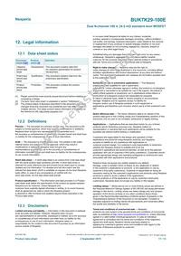 BUK7K29-100EX Datasheet Page 11