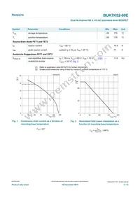 BUK7K52-60EX Datasheet Page 3