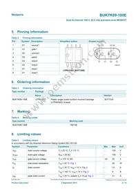 BUK7K89-100EX Datasheet Page 2