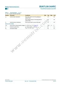 BUK7L06-34ARC Datasheet Page 6