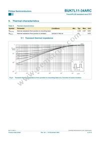 BUK7L11-34ARC Datasheet Page 4