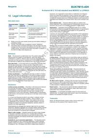 BUK7M15-40HX Datasheet Page 10