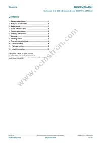 BUK7M20-40HX Datasheet Page 11