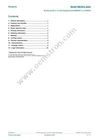 BUK7M3R3-40HX Datasheet Page 11