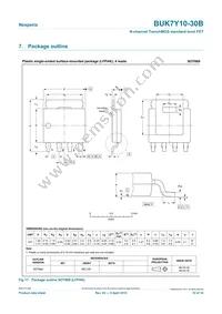 BUK7Y10-30B Datasheet Page 10