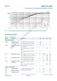 BUK7Y12-100EX Datasheet Page 5