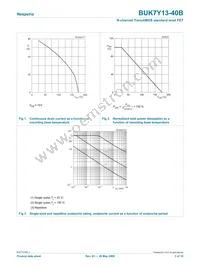 BUK7Y13-40B Datasheet Page 3