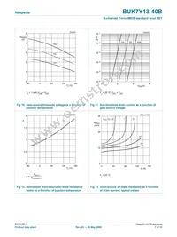 BUK7Y13-40B Datasheet Page 7