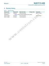 BUK7Y13-40B Datasheet Page 10