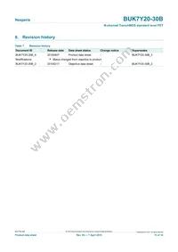 BUK7Y20-30B Datasheet Page 11