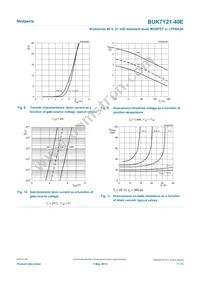 BUK7Y21-40EX Datasheet Page 7