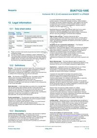 BUK7Y22-100EX Datasheet Page 11