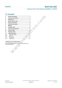 BUK7Y22-100EX Datasheet Page 13