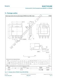 BUK7Y25-80EX Datasheet Page 10