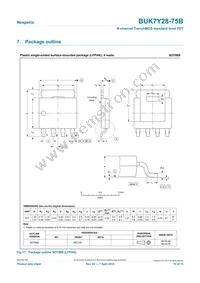 BUK7Y28-75B Datasheet Page 10