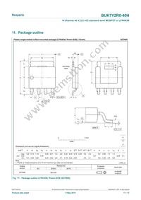 BUK7Y2R0-40HX Datasheet Page 11