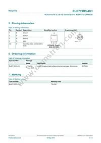 BUK7Y2R5-40HX Datasheet Page 3