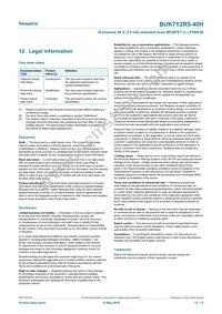 BUK7Y2R5-40HX Datasheet Page 12