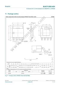 BUK7Y3R0-40HX Datasheet Page 11