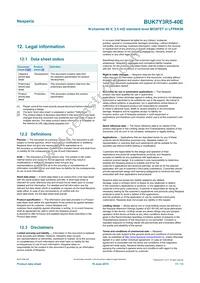 BUK7Y3R5-40E Datasheet Page 11
