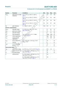 BUK7Y3R5-40HX Datasheet Page 6