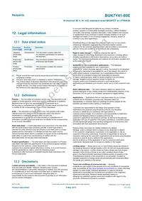 BUK7Y41-80EX Datasheet Page 11
