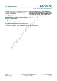 BUK7Y54-75B Datasheet Page 14