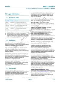 BUK7Y6R0-60EX Datasheet Page 11