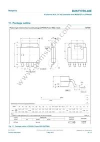 BUK7Y7R6-40EX Datasheet Page 10