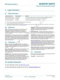 BUK9107-40ATC Datasheet Page 15