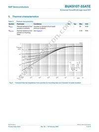 BUK9107-55ATE Datasheet Page 6