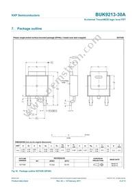 BUK9213-30A Datasheet Page 9