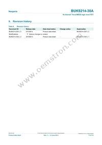 BUK9214-30A Datasheet Page 11