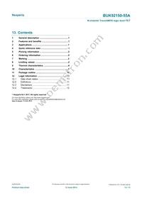 BUK92150-55A Datasheet Page 13