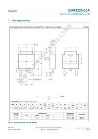BUK9225-55A Datasheet Page 9