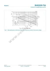 BUK9226-75A Datasheet Page 4
