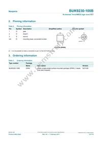 BUK9230-100B Datasheet Page 2